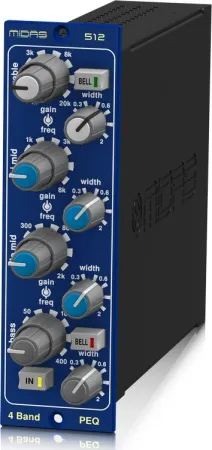 Купить MIDAS PARAMETRIC EQUALISER 512 V2 по выгодной цене в Екатеринбурге