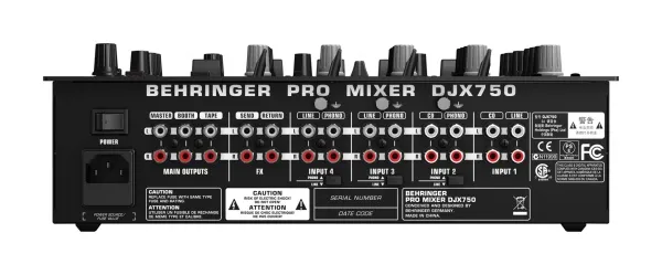 BEHRINGER DJX750 BEHRINGER DJX750