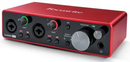 Купить FOCUSRITE Scarlett 2i2 3rd gen по выгодной цене в Екатеринбурге