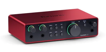 Купить FOCUSRITE Scarlett 2i2 4th Gen по выгодной цене в Екатеринбурге