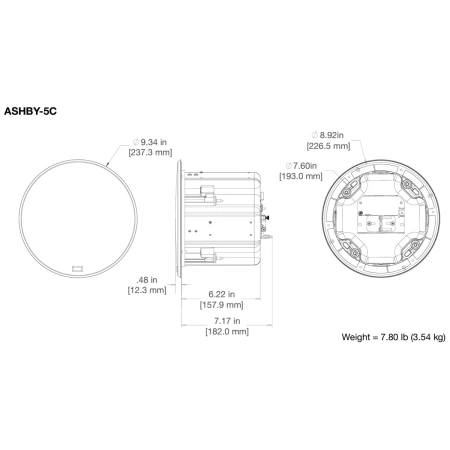 Купить Meyer Sound ASHBY-5C по выгодной цене в Екатеринбурге