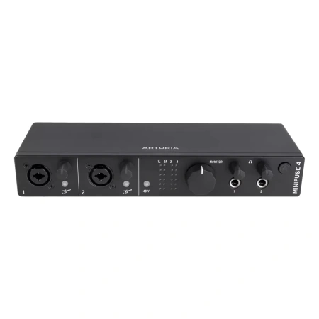 Купить Arturia MiniFuse 4 Black по выгодной цене в Екатеринбурге