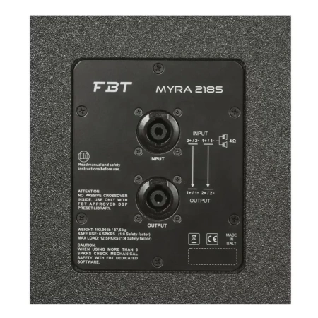 Купить FBT MYRA 218S по выгодной цене в Екатеринбурге