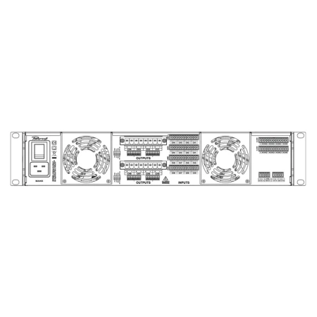 Купить POWERSOFT Ottocanali 12K4 DSP+DANTE по выгодной цене в Екатеринбурге