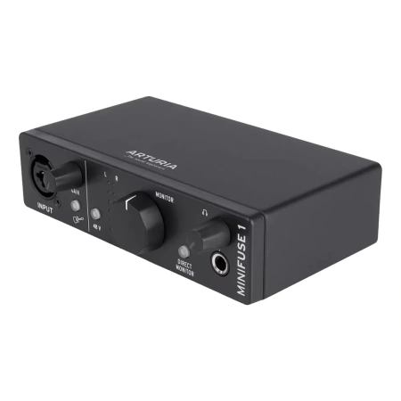 Купить Arturia MiniFuse 1 Black по выгодной цене в Екатеринбурге