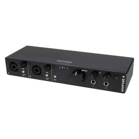 Купить Arturia MiniFuse 4 Black по выгодной цене в Екатеринбурге