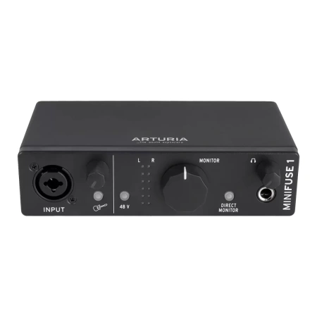 Купить Arturia MiniFuse 1 Black по выгодной цене в Екатеринбурге