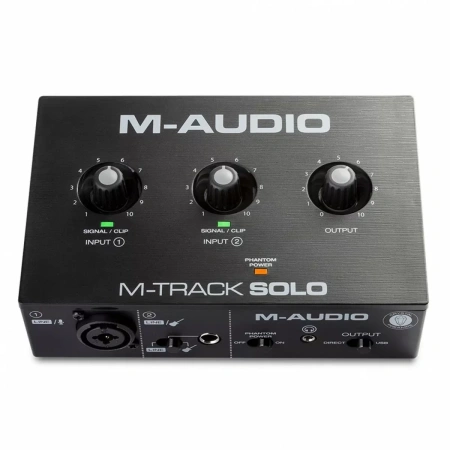 Купить M-AUDIO M-TRACK SOLO II по выгодной цене в Екатеринбурге