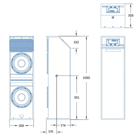 Купить Meyer Sound USW-210P по выгодной цене в Екатеринбурге